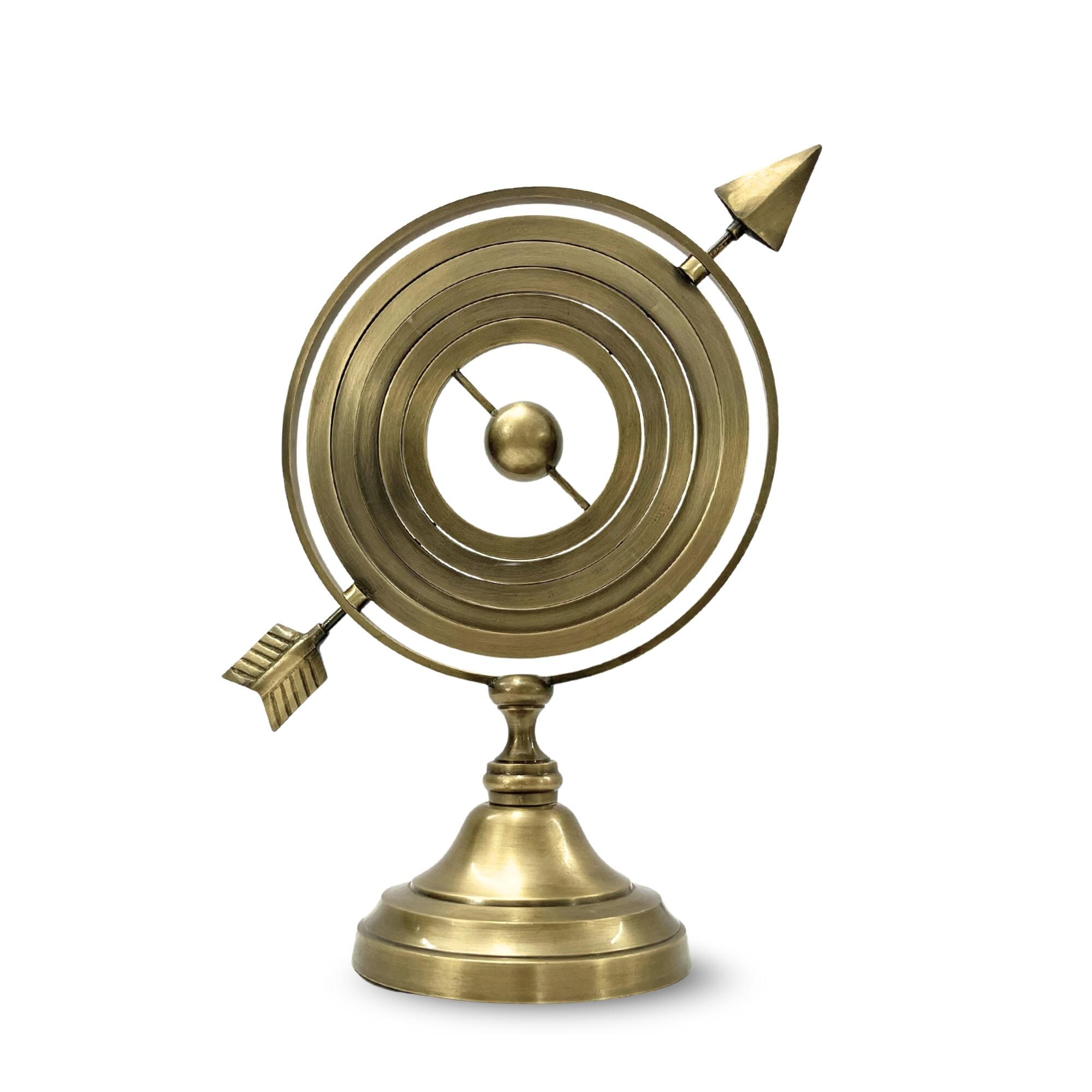 Handmade All-Brass Armillary Sphere Globe view 2