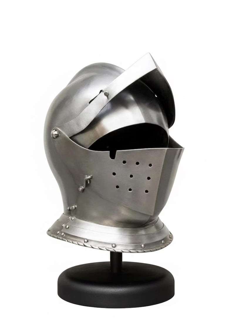 Templar Knight Wearable Armor Helmet view 6