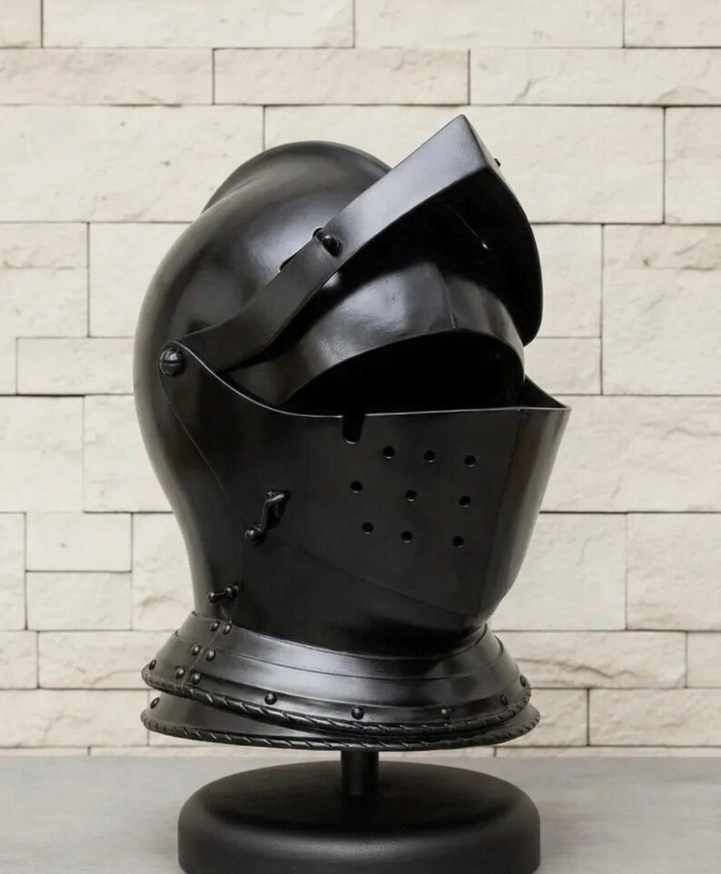 Templar Knight Wearable Armor Helmet view 9