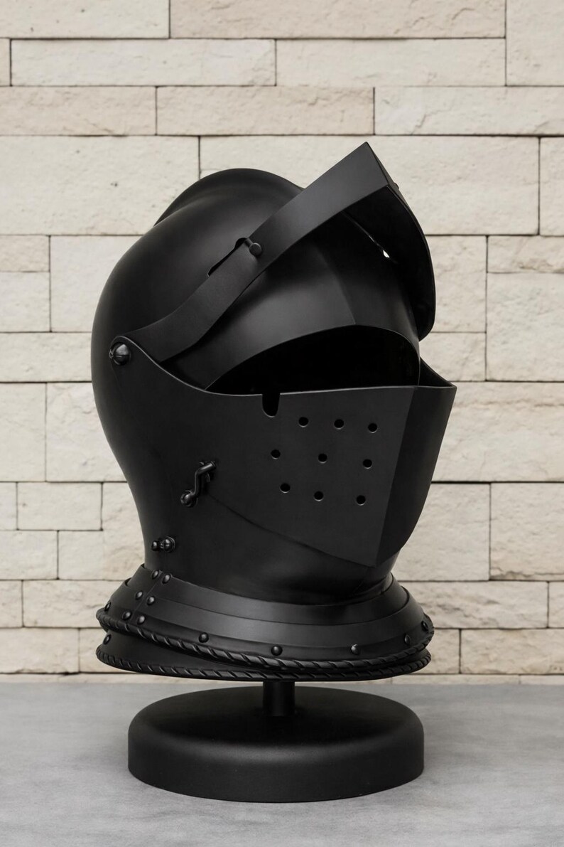Templar Knight Wearable Armor Helmet view 12