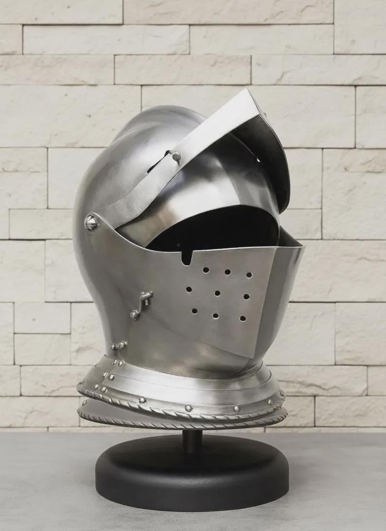 Templar Knight Wearable Armor Helmet view 13