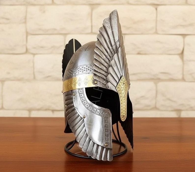 Aquila Imperium Winged Helmet — Roman Warrior Steel view 8