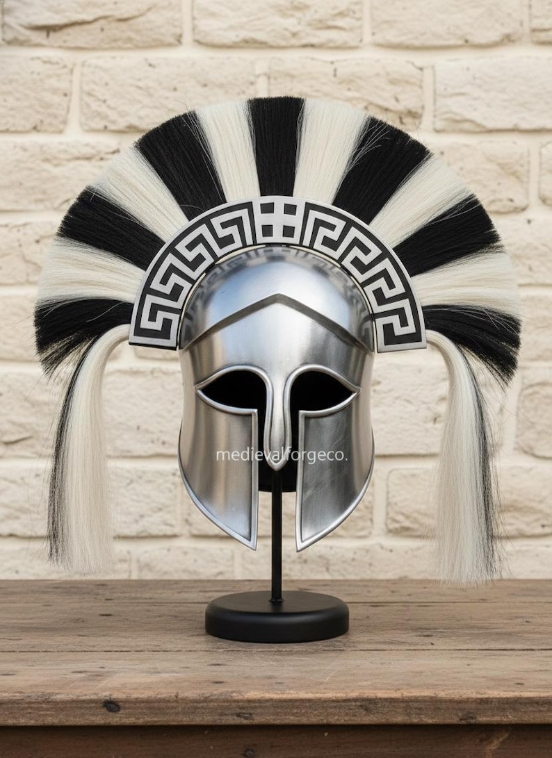 Roman Two-Helmet Combo — Corinthian Bronze Spartan Pair view 3