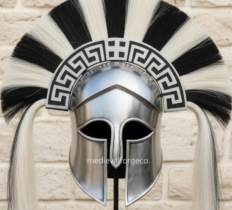 Roman Two-Helmet Combo — Corinthian Bronze Spartan Pair view 5