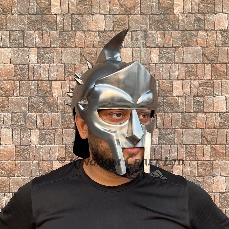 Maximus Gladiator Helmet with Display Stand view 2