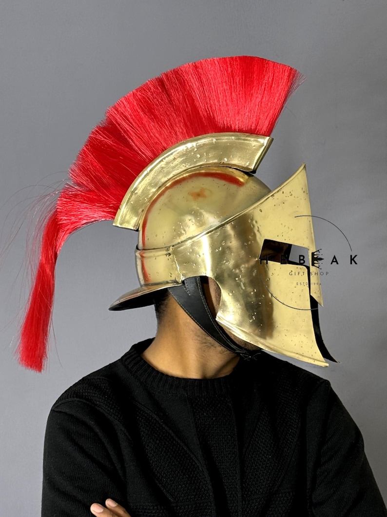 Spartan Warrior Helmet — 300 Movie Replica view 2