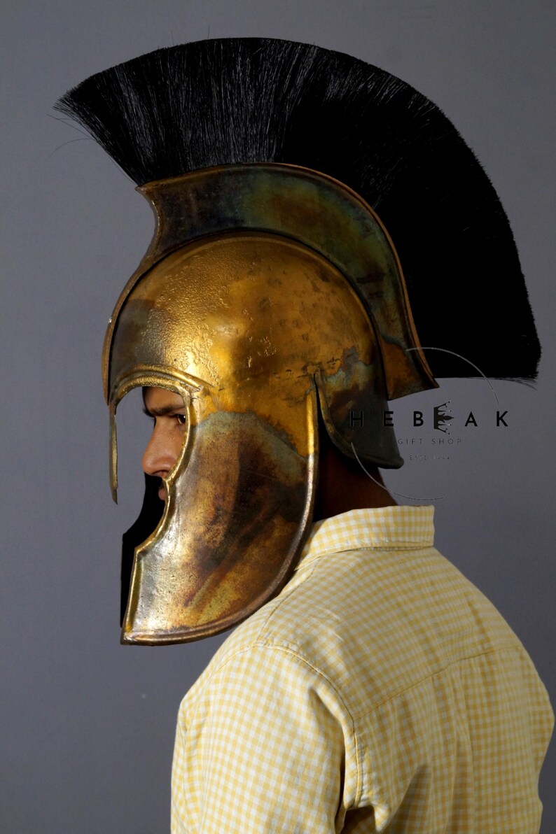 Troy Trojan Helmet — Greek Warrior Ancient view 4