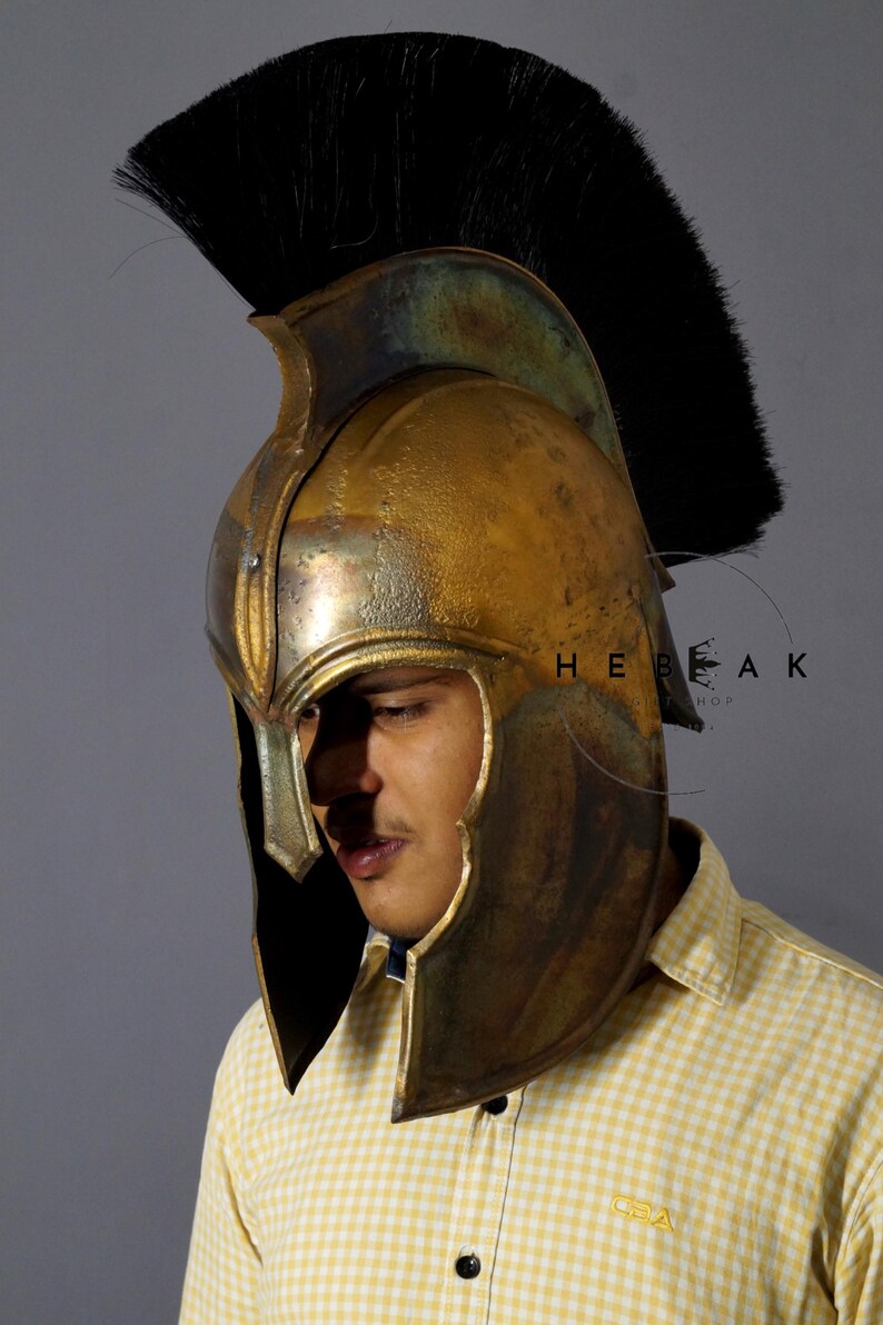 Troy Trojan Helmet — Greek Warrior Ancient view 5