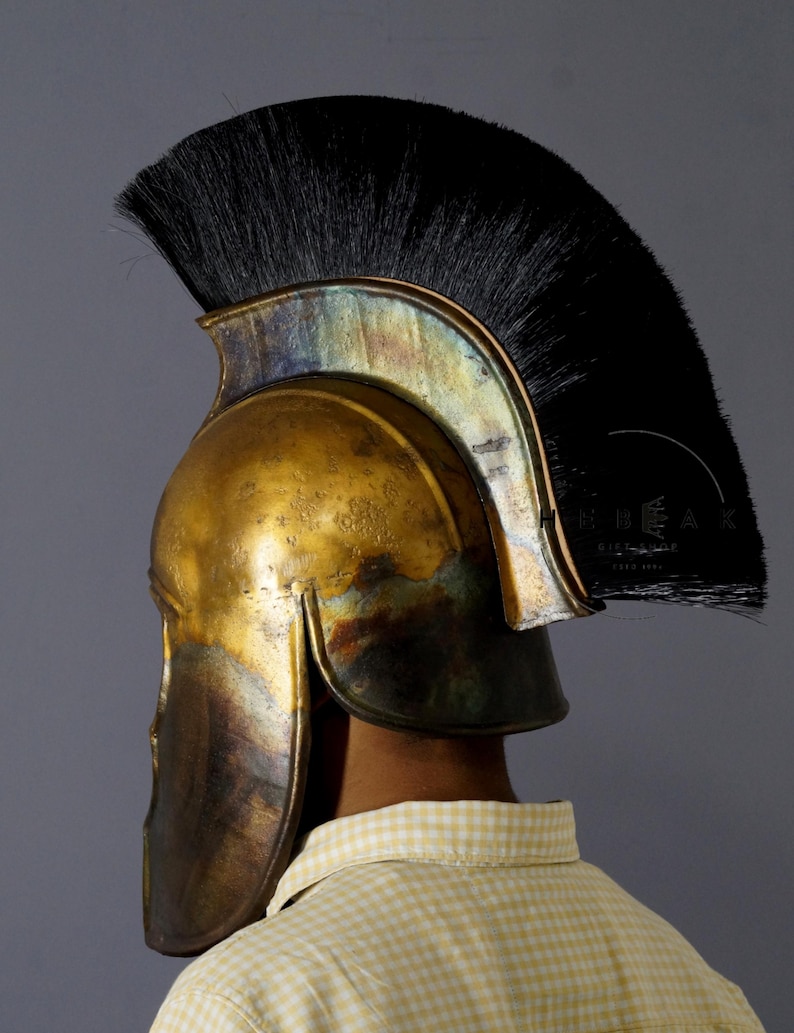 Troy Trojan Helmet — Greek Warrior Ancient view 6
