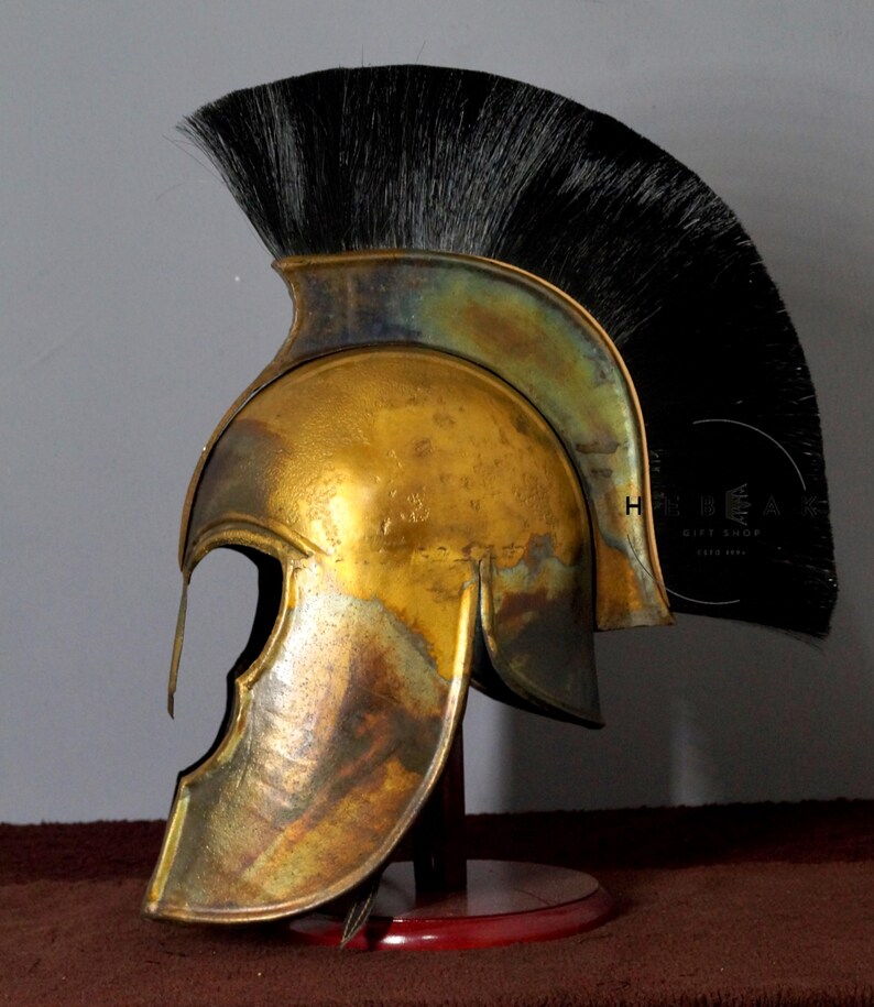 Troy Trojan Helmet — Greek Warrior Ancient view 8