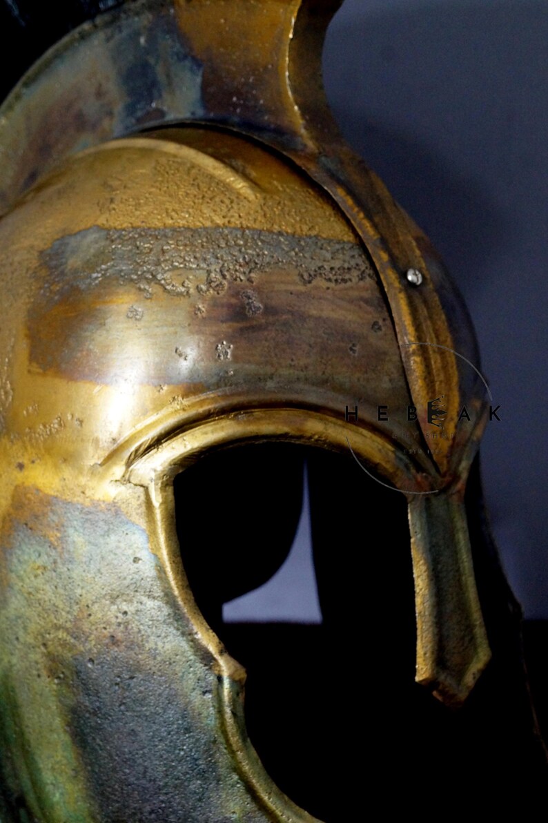 Troy Trojan Helmet — Greek Warrior Ancient view 9