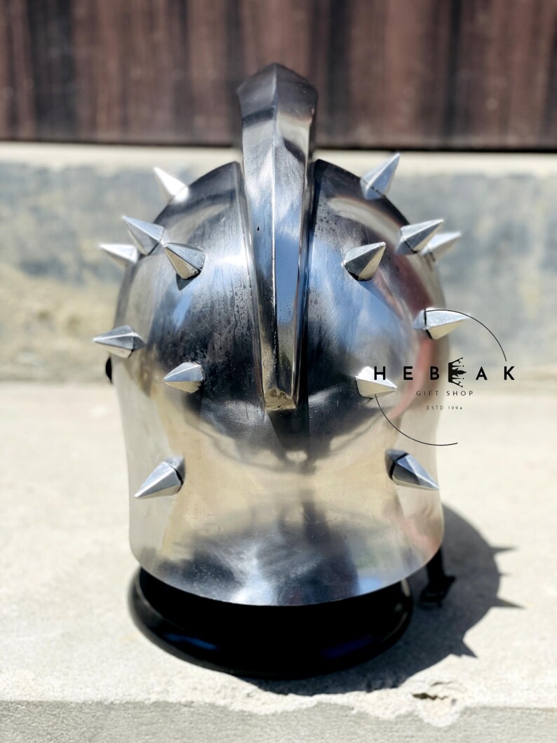 Gladiator Helmet Replica — Roman Warrior Armor view 7