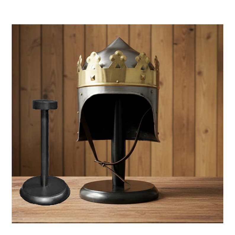King Arthur Helmet — Richard Lionheart Crown Replica view 11