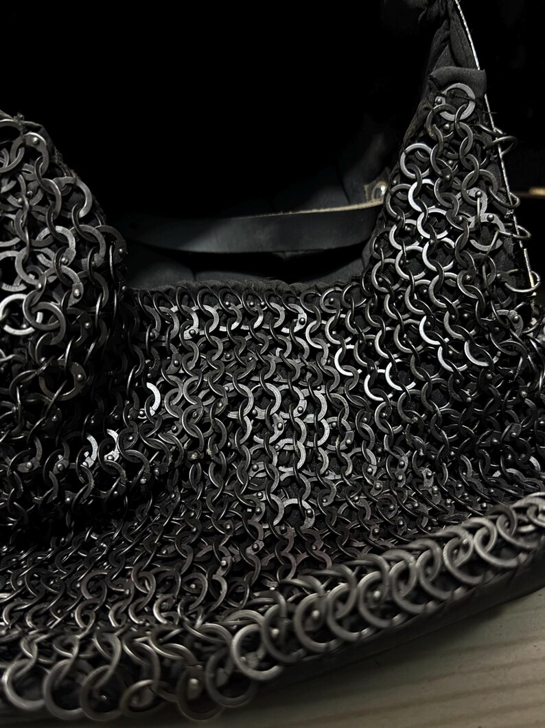 Bascinet Pig Face Helmet — Viking Knight Chainmail view 8