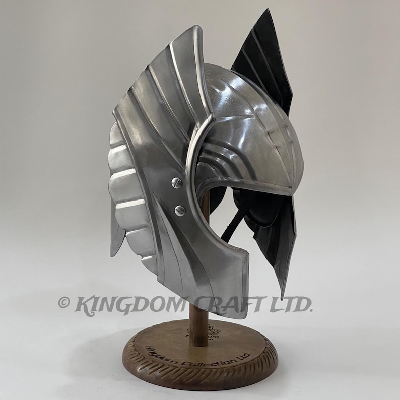 Thor Wing Rotator Ragnarok Helmet with Display Stand view 4