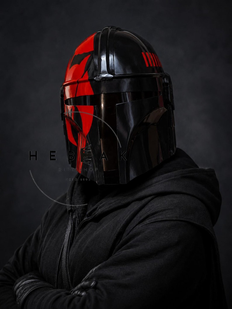 Custom Sci-Fi Warrior Helmet — Cosplay Display view 6