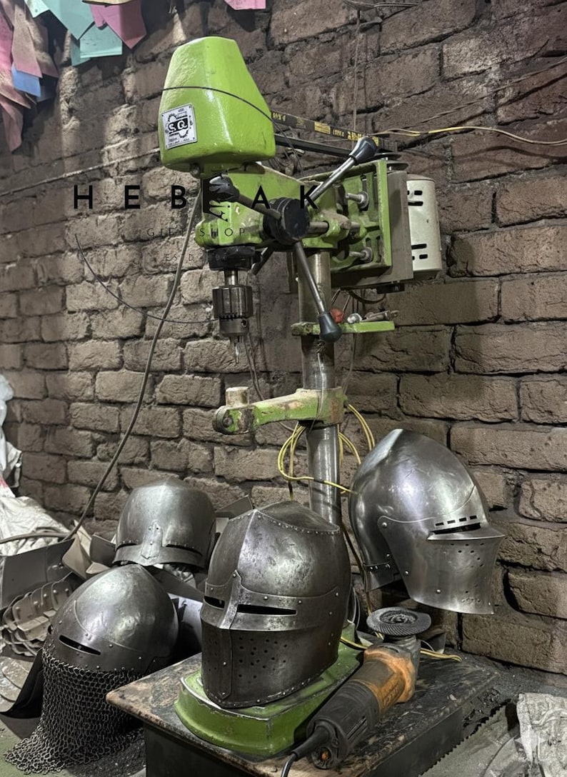 Custom Sci-Fi Warrior Helmet — Cosplay Display view 8