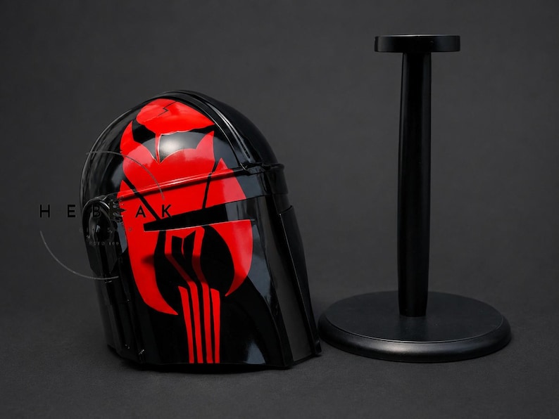 Custom Sci-Fi Warrior Helmet — Cosplay Display view 9
