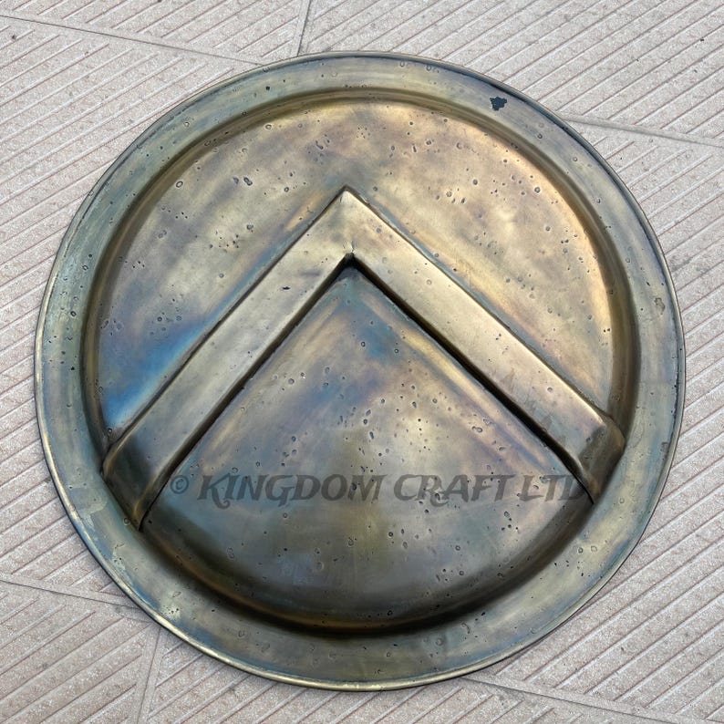 Spartan 300 Movie Shield with King Leonidas view 2