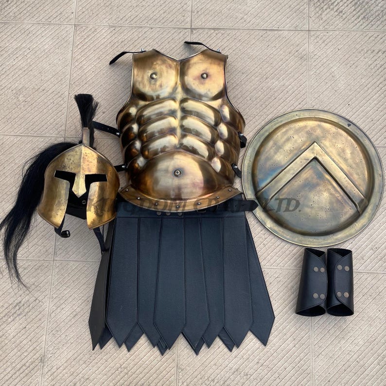 Spartan 300 Movie Shield with King Leonidas view 4