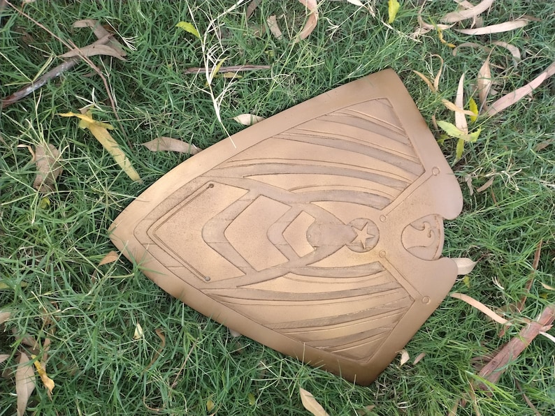 Super Soldier Shield Replica with Handcrafted Metal Hero Prop view 5