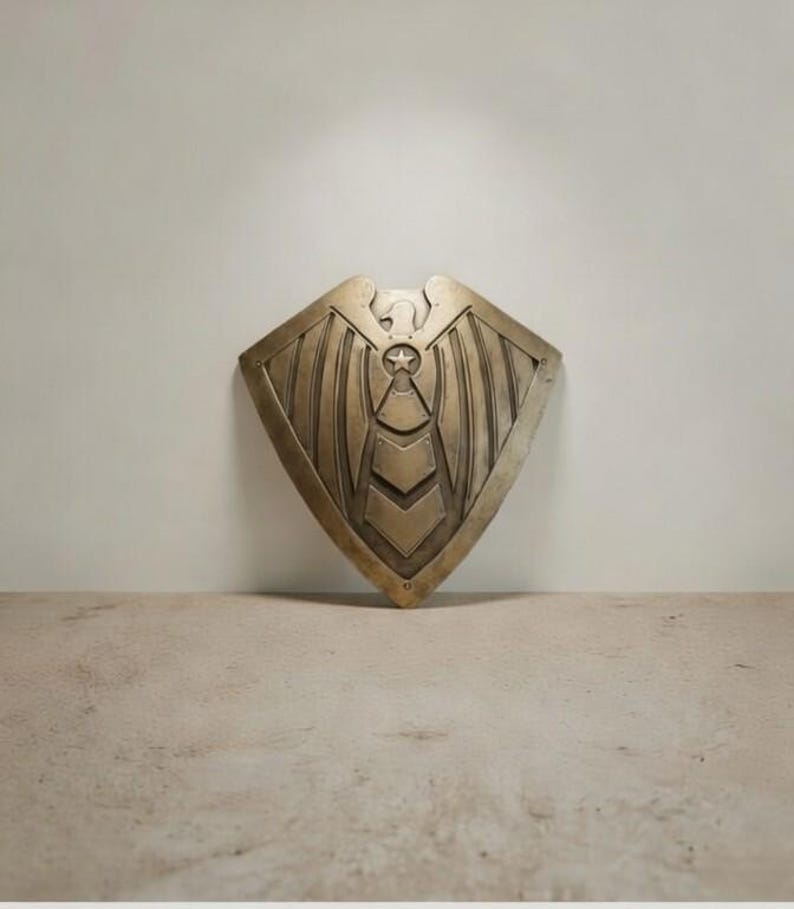 Super Soldier Shield Replica with Handcrafted Metal Hero Prop view 5