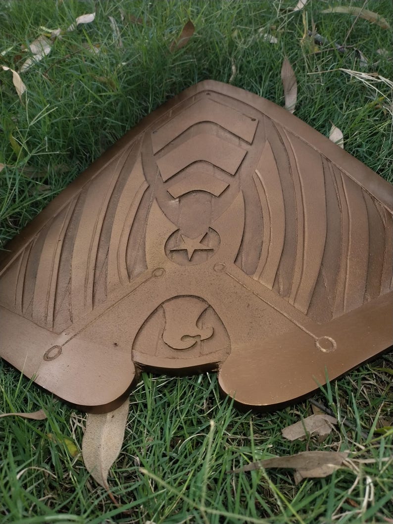 Super Soldier Shield Replica with Handcrafted Metal Hero Prop view 11