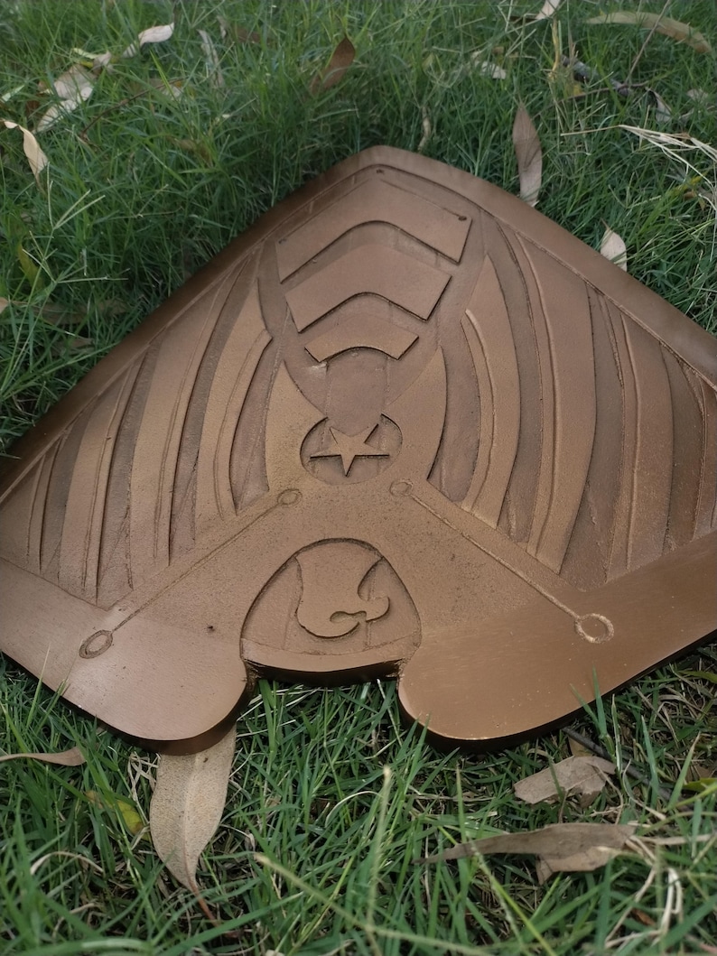 Super Soldier Shield Replica with Handcrafted Metal Hero Prop view 12
