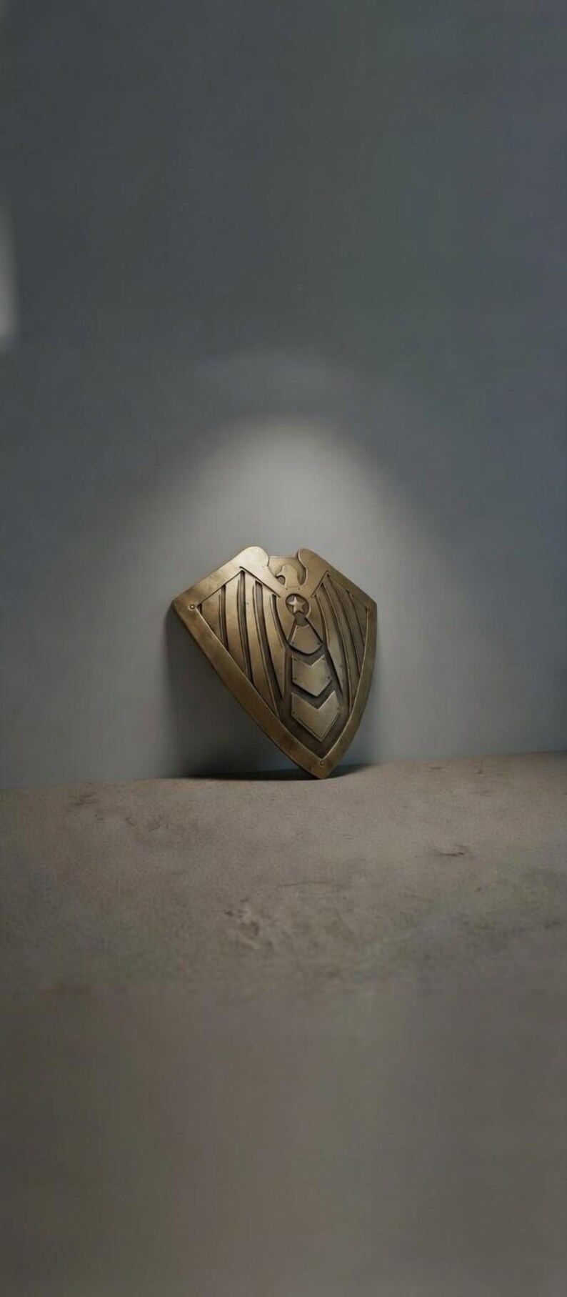 Super Soldier Shield Replica with Handcrafted Metal Hero Prop view 24