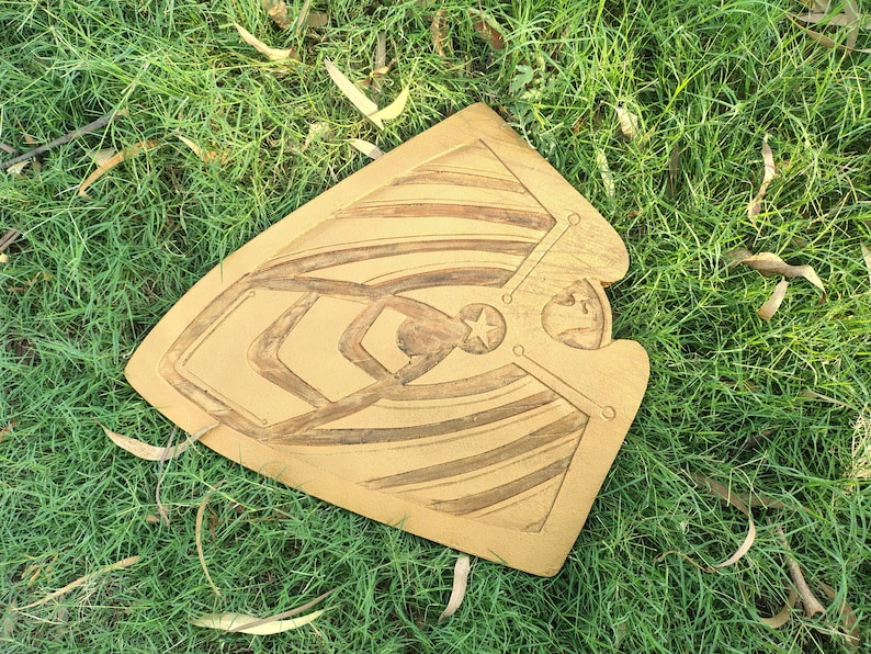 Super Soldier Shield Replica with Handcrafted Metal Hero Prop view 30