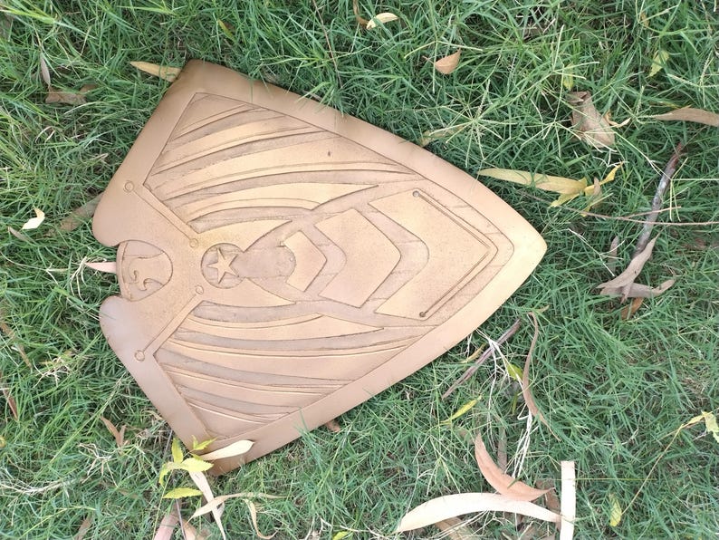 Super Soldier Shield Replica with Handcrafted Metal Hero Prop view 35