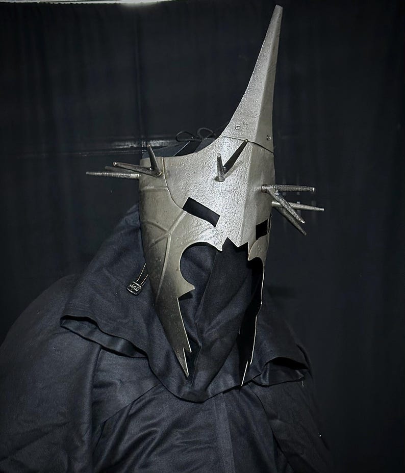 Medieval Handmade Nazgul Armor with Gothic Horror Wearable Cosplay view 4