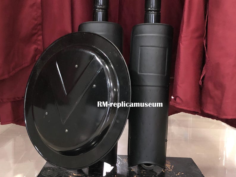 Greek Roman Muscle Armor Cuirass with Full Greco-Roman LARP Set view 10