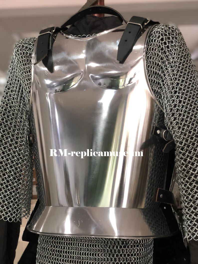 Medieval Knight Suit of Armor with 18-Gauge Steel Full Body LARP view 9