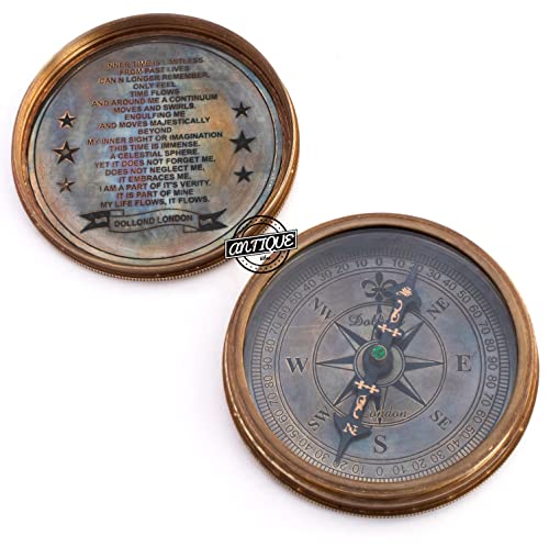 Dollond London Replica Compass, Antique Finish view 6
