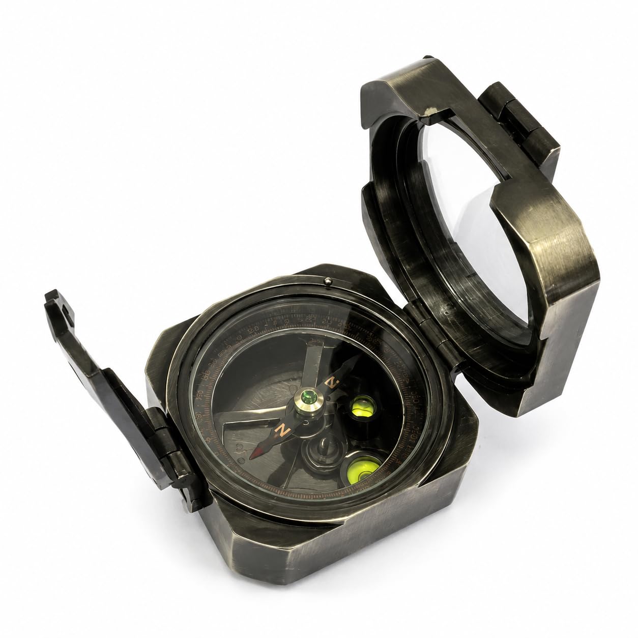Kelvin & Hughes Reproduction Compass, Antique Finish view 2
