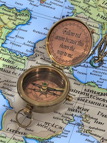 Motivational Compass, Leather Case view 4