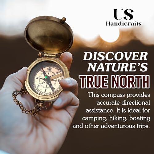 Find Your Way Back Home Compass, Wooden Box view 5