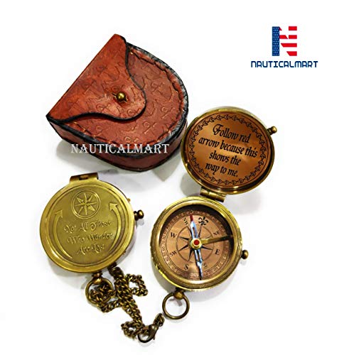 Motivational Compass, Leather Case view 4