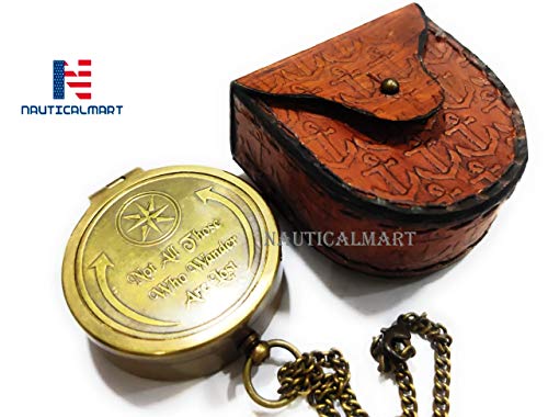 Motivational Compass, Leather Case view 6
