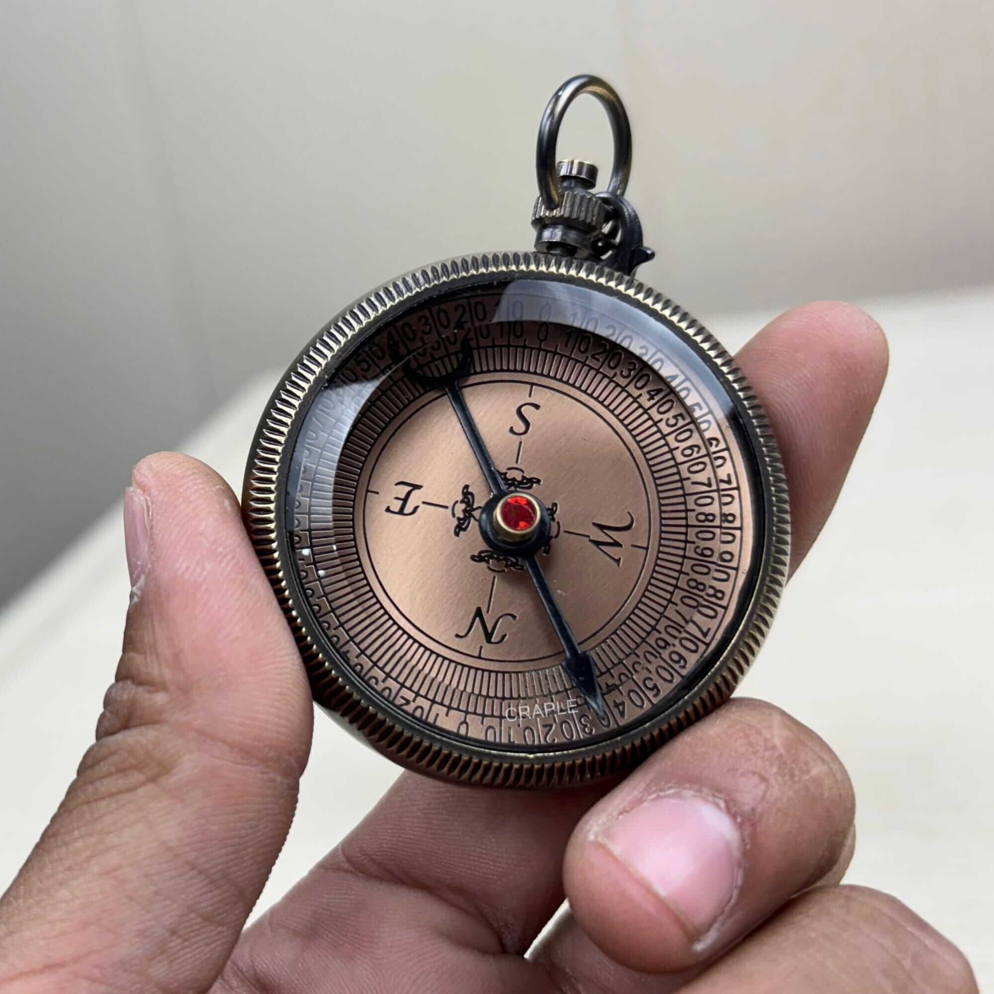 Antique Finish Compass view 6