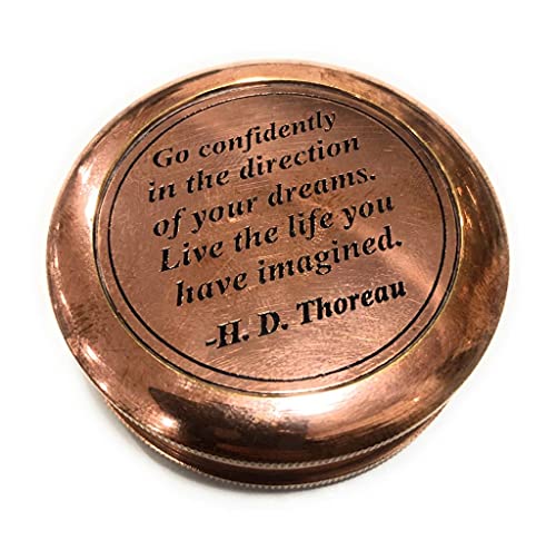 Motivational Compass, Leather Case view 6