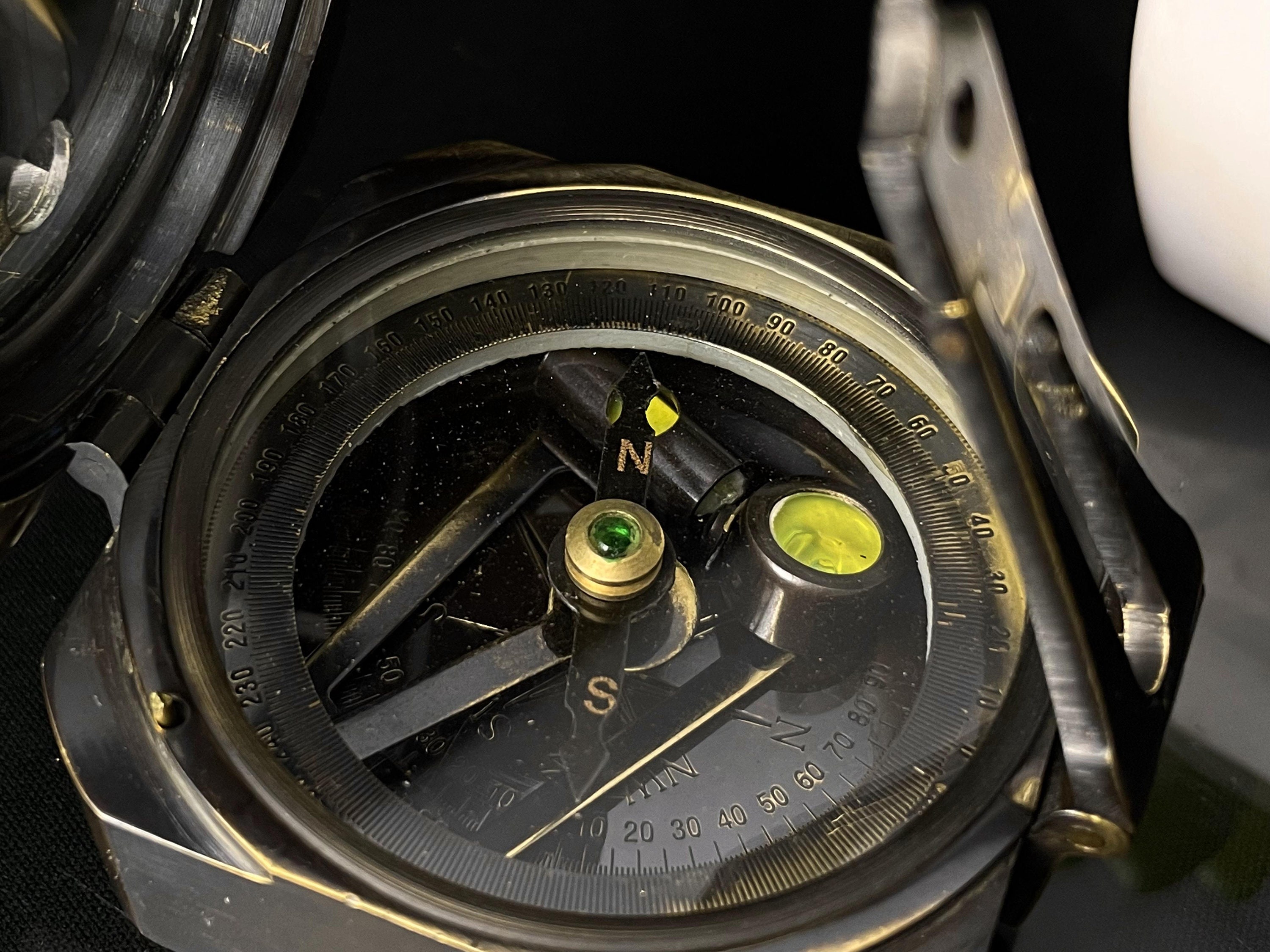 Brunton Compass, Black Antique Finish view 3