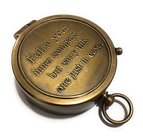 Motivational Compass, Leather Case view 6