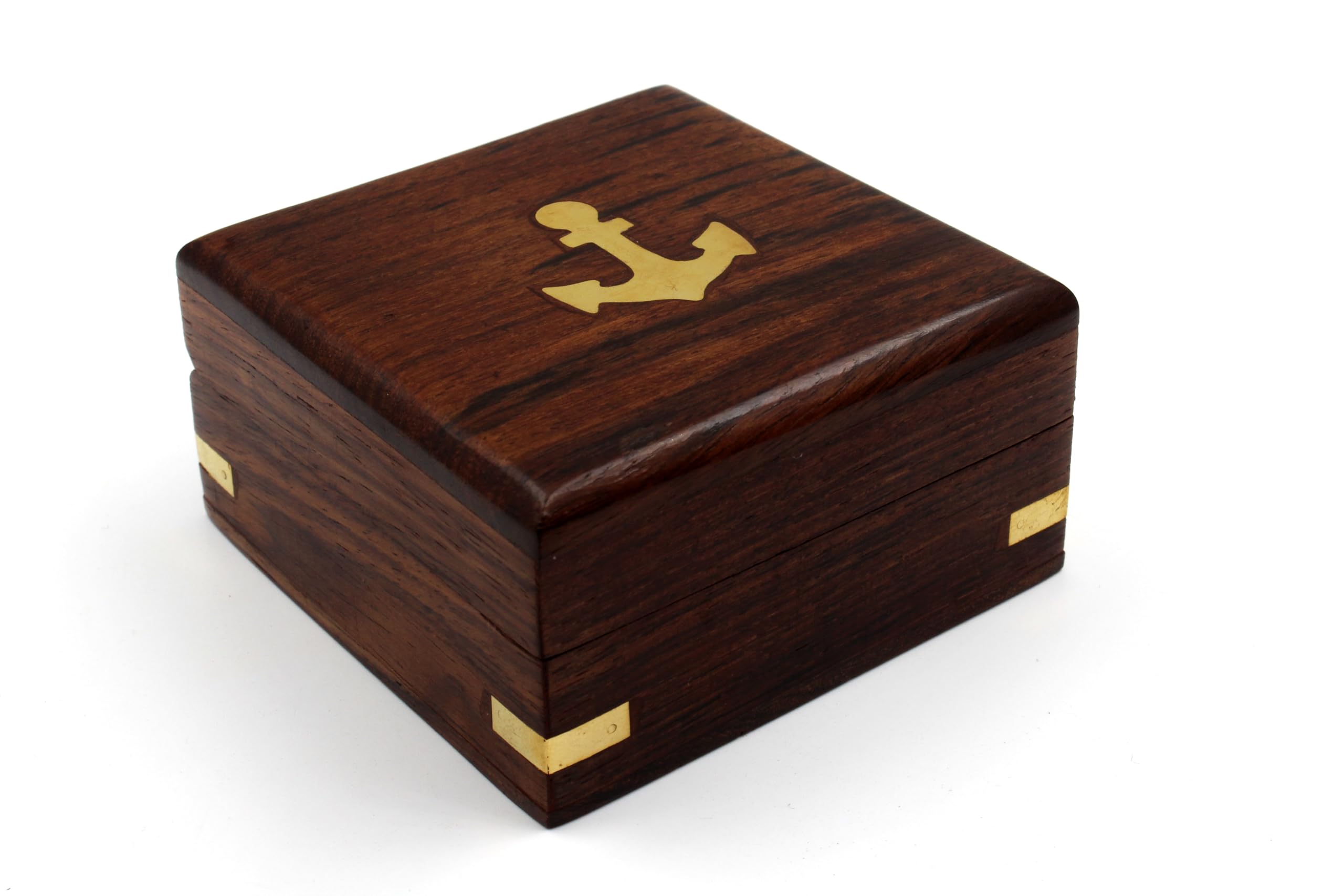 Follow Your Heart Compass, Wooden Box view 6