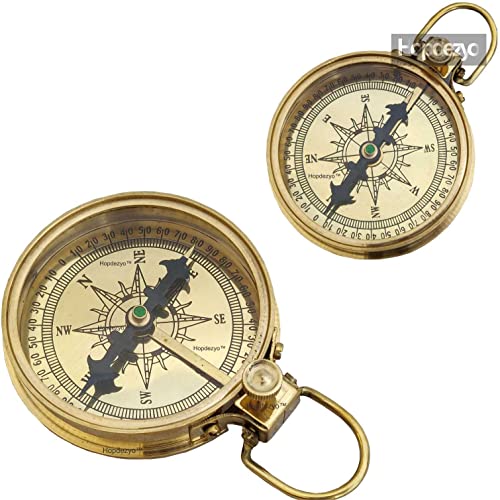Polished Brass Compass view 4