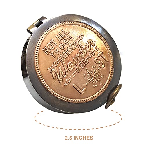Motivational Compass, Leather Case view 6