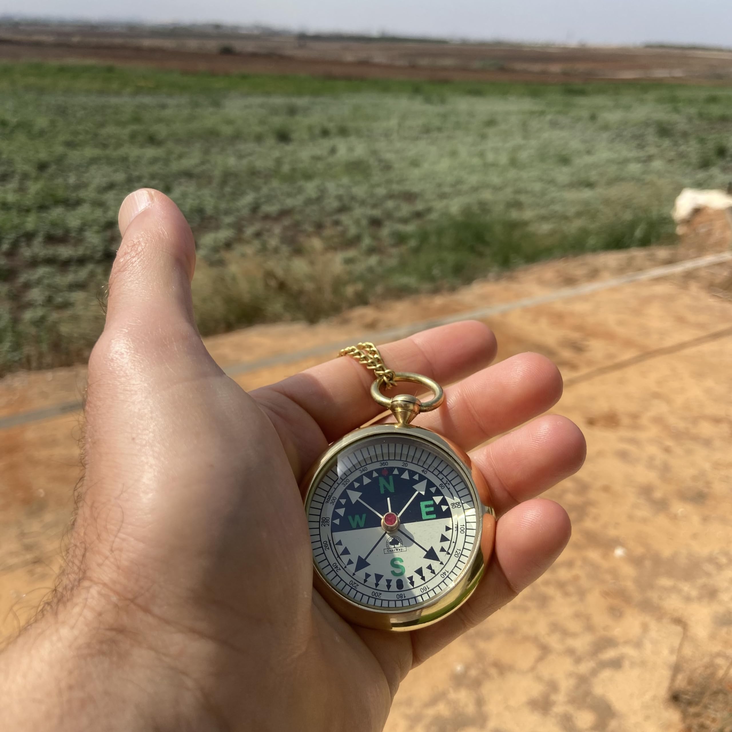 To Dad Compass, Leather Case view 5