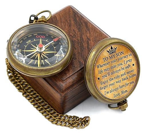 To My Son Compass, Wooden Box view 4