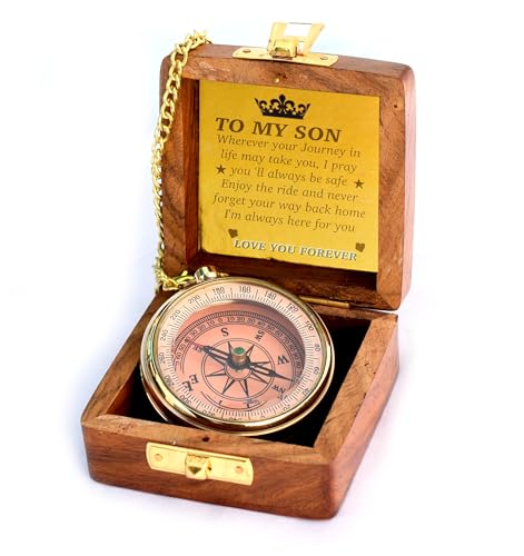 To My Son Compass, Wooden Box view 6